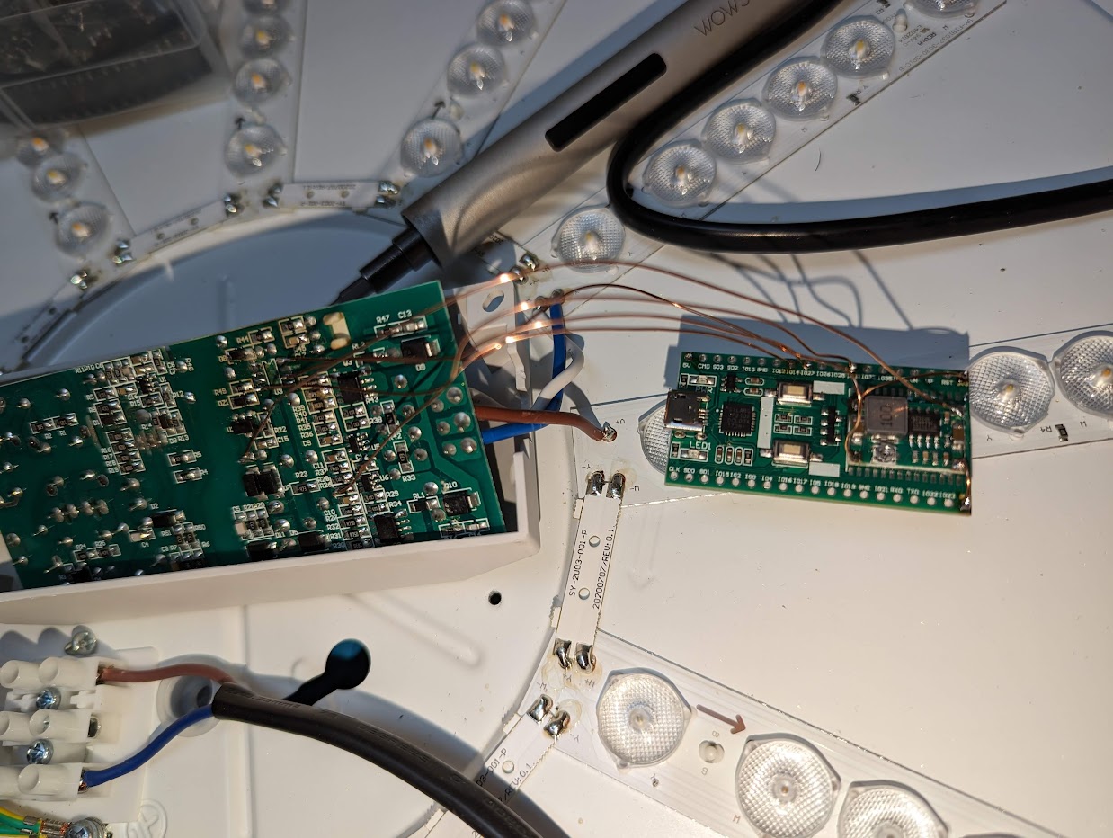 Microcontroller replaced with an external ESP32